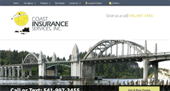 Desktop Screenshot of coastinsurance.com